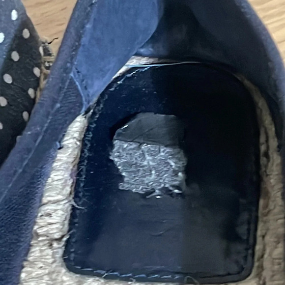 Lauren Ralph Lauren Womens Flats Polka Dots
Destini Espadrilles Navy Blue 7.5B - Picture 6 of 14